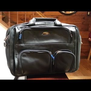 Samsonite Leather Laptop Breifcase